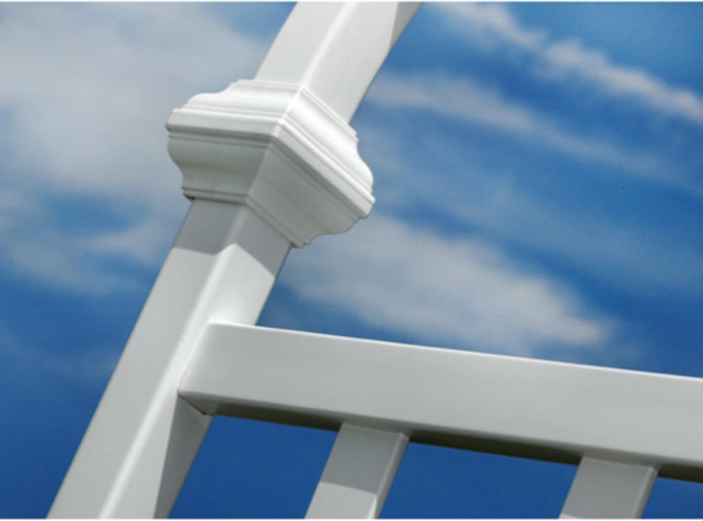 Athens 39"W x 81"H Vinyl Arbor