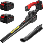 MZK 20V Cordless Leaf Blower, Lightweight Electric Blower