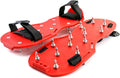 QWORK Gunite Spiked Shoes With 3/4” Short Spikes Perfect For Epoxy Floor, Overlays, Cover Installation, Green Color (Pair)