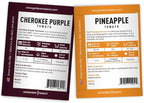 Gardeners Basics, 5 Rare Tomato Seeds for Planting Variety Pack Heirloom Tomato Seeds, Cherokee Purple, Black Krim, Pineapple, Green Zebra, Black Cherry, Determinate and Indeterminate & More, Non GMO