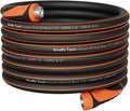 Giraffe Tools Garden Hose 100ft x 5/8", Water Hose Heavy Duty, Flexible, Lightweight Hybrid Hose with Swivel Handle, Male to Female Fittings, Burst 600 PSI