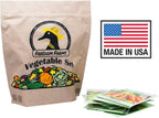 Set of 43 Assorted Vegetable & Herb Seed Packets - Over 10,000 Seeds! - Includes Mylar Storage Bag - Deluxe Garden Heirloom Seeds - 100% Non-GMO