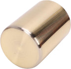 Duokon 304 Stainless Steel Candle Cup 300ml Multipurpose Container with Rust Proof Design for Candle Making and Home Decor (Gold)