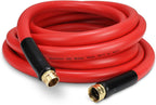 Garden Hose 20ft x 3/4” Hot Water Hose, Heavy Duty -50°F to 190°F,Burst 600Psi Flexible Upgraded Rubber Hoses,3/4” Solid Fittings for All-weather Outdoor Lawn & Garden