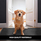 Traffic Guard Door Mat, 3´x 5´ (36” x 60”), Heavy Duty Waterproof Doormat, Stain and Fade Resistant Welcome Mats, Durable Rubber Backing, Low Profile Entryway Rug, Shoe and Boot Scraper.