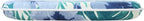 SleepMan Outdoor 17"x16" Chair Cushions with Ties Set of 4, Water Resistant All Weather U-Shape Seat Pads for Patio Garden Furniture Indoor (Set of 4, Blue Flowers)