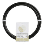 Wazakura 150 gr Black Anodized Aluminum Bonsai Training Wire Made in Japan (6 mm, Black)
