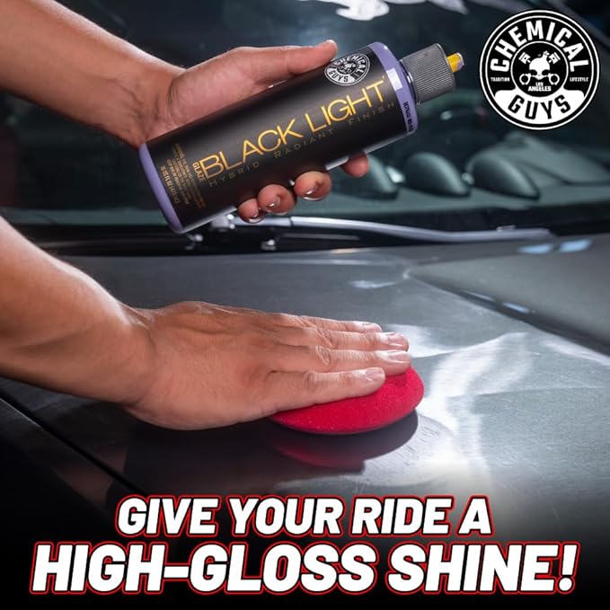 Chemical Guys Black & Dark Color Paint Maintenance Kit - Enhance Gloss, Deepen Shine, Protect Dark Finishes, Restore Depth, Minimize Swirls, Car Care Kit for Black Cars HOL_201