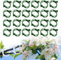 Plant Support Clips, Reusable Garden Clips Plant Holder Clips, Plastic Tomato Vine Grape Clips for String Trellis Plant Clips for Climbing Plants Support Outdoor Indoor Gardening Supplies (150, Green)