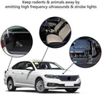Rodent Repellent Battery Operated Ultrasonic Mouse Repeller for Car Engines Squirrel Pest Repeller Under Hood Rat Repellent Mice Deterrent for House Garage Attic Indoor 1 Pack