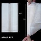 100Pcs Nursery Growing Bags, Non-Woven Fabric Seedlings Grow Bag for High Seedling Survival Rate, Flower Seed Packets Starter (8.2"x7.1")