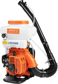 2-Stroke Backpack Fogger Agricultural 41.5CC Mister Duster Backpack 14L/3.7gal Gas Fogger Sprayer Blower 7500r/min