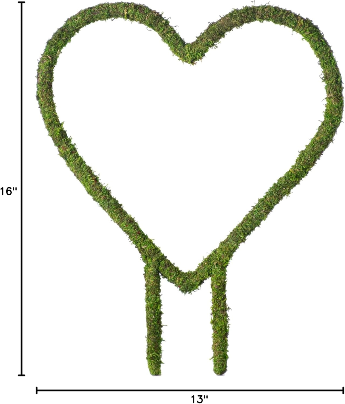 SuperMoss (22242) Heart Plant Trellis, 16" x 13"