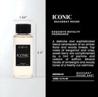 Aroma Scent Diffuser Starter Kit for Up to 1000SQ. FT. Coverage - 120ML Waterless Essential Oil Scent Included - Luxury Aroma Diffuser Ideal for Home, Office & Hotel (Silver, Iconic)