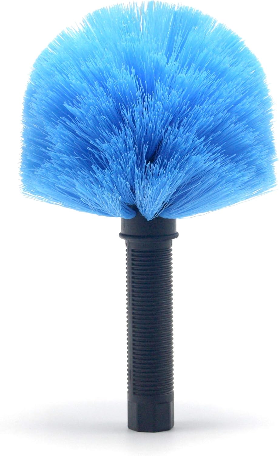 EVERSPROUT Twist-On Cobweb Duster | Hand Packaged to Protect Bristles | Indoor & Outdoor Brush Attachment | Fits Standard Acme Threaded Poles | Brush Head with Handle, No Pole (Medium-Stiff Bristles)