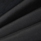 Outdoor Tablecloth Wrinkle-Free Stain Resistant Waterproof Polyester Fabric Table Cover with Zipper Umbrella Hole for Picnic/Party/Dinner/Patio Garden(70inch Round,Zippered,Black)