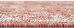 Unique Loom Outdoor Traditional Collection Area Rug - Valeria (9' x 12' Rectangle, Rust Red/ Ivory)