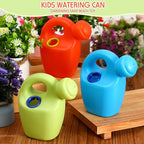 Lunmon 12 Pcs Kids Watering Can Plastic Mini Watering Can Bulk for Child Toddler Flower Garden Sand Beach Toy Garden Tools for Boys Girls End of Year Gifts