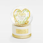 THINGS REMEMBERED Engraved Gold Mom Heart Musical Snow Globe (Free Customization), Plays Flower Song Music, Heartfelt Gift and Keepsake for Mom