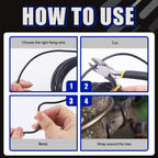 Glarks 5 Rolls Bonsai Wires Kit, 2mm 3mm 0.8mm 1mm 1.5mm Aluminum Bonsai Training Wire Tree Branches with Wire Cutter, 82 Feet Anodized Aluminum Set for Holding Bonsai Branches Small Trunks