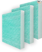 Spray Booth Air Filter Fiberglass Exhaust Green for Paint Booth 15g Green (24" x 24"(200/case))
