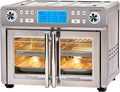 Emeril Lagasse Dual Zone 360 Air Fryer Oven Combo with French Door, 25 QT Extra Large, Cook Two Foods in Different Ways, Up to 60% Faster from Frozen to Finish