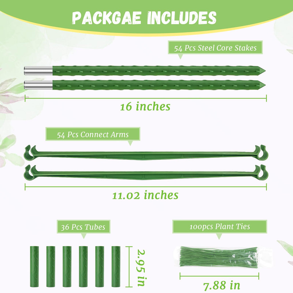 Legigo 6-Pack Tomato Cage for Garden Plant Support- Up to 48inch Garden Stakes Tomato Cage, Tomato Trellis for Potted Plants, Tomato Cages Plant Stakes for Climbing Vegetables Plants Flowers