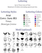 Personalized Satin Sewing Labels for Knitting, Quilting and Sewing Crafts 3/4" x 2 1/2" (20mm x 60mm) (1000)