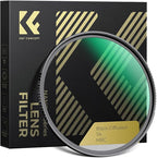 K&F CONCEPT 86mm Black Diffusion 1/4 Filter Mist Cinematic Effect Filter with 28 Multi-Layer Coatings Waterproof/Scratch Resistant for Video/Vlog/Portrait Photography