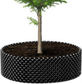 60 Gallon Air Pruning Container New Plastic Nursery Pot Fruit Vegetable Garden self-Planting Grow beds, Size 17"x10", 8 Pcs, Black