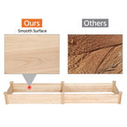 Yaheetech Raised Garden Bed Wooden Planter Box for Vegetables/Flowers, Wood