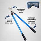 Heavy Duty Loppers for Tree Trimming – 28" Branch Cutter & Pruning Shears with Long Handle | Lightweight Aluminum Tree Trimmer | Professional-Grade Pruner Made in USA