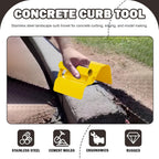 Concrete Curb Trowel Edger, Curb Tool for Concrete Edging, Concrete Curbing Trowel, Concrete Curb Hand Tool, Putty Knife