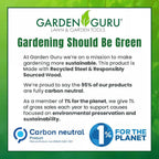 Garden Guru Hand Weeder Trowel with Ergonomic Handle – Stainless Steel Weeding & Digging Knife – Rust Resistant - Perfect for Weeding, Transplanting, Digging, Pruning, Cutting (2Pack)