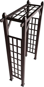 Bronze Modern Aluminum Garden Arbor Arch