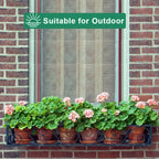 vensovo 6 Inch Terracotta & Clay Pots for Plant with Saucer, 4 Pack