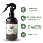 Cute Farms Tillandsia Air Plant Fertilizer | Gentle Weekly Use Formula Plant Food | Formulated Nutrients for Air Plants (8 oz. Spray Bottle)