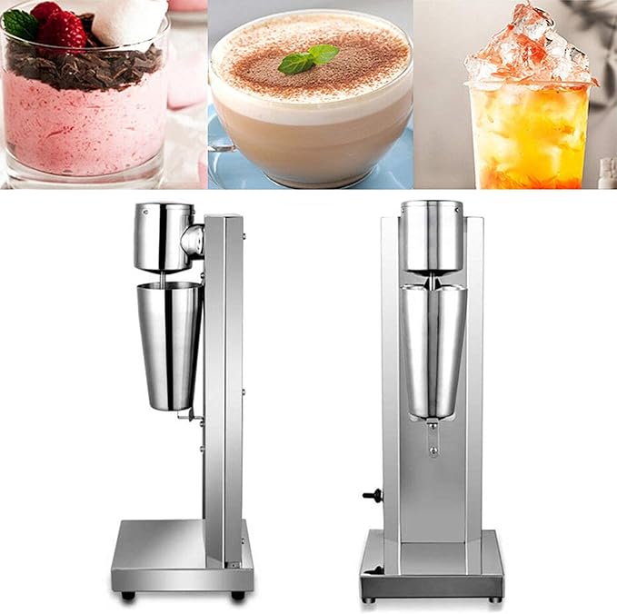 DYRABREST 650ML Commercial Electric Milk Shaker Maker Drink Smoothie Blender