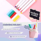 Swpeet 30Pcs Mini Chalkboards Signs with Liquid Chalk Markers and Easel Stand, Wavy Edge Message Board Signs for Weddings Place Cards, Birthday Parties, Table Numbers and Event Decorations