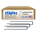 Sandbaggy USA Made 6-inch Landscape Staples - Garden Stakes - Landscaping Fabric, Netting, Sod, Artificial Turf (Extra Heavy Duty, 1000)