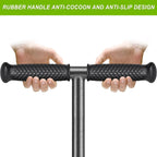 Dolibest Lawn Coring Aerator, Manual Lawn Aerator, 3 Stainless Steel Corer Plug Aerator with Soil Core Storage Tray, Pre-Assembled Manual Grass Aerating Tool & Clean Hand Tool, Improving Lawn Health
