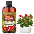 Gardenera Premium Liquid ANTHURIUM Fertilizer - 3-1-2 Concentrate for Indoor Plants and Flowers - Organic Plant Food - 8oz