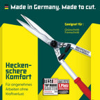 Berger hedge shear comfort 4595 with serrated blades and damper, length 57 cm