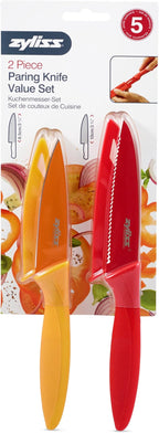 ZYLISS 2-Piece Paring Knife Set with Sheath Covers