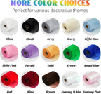 Crystal Organza Fabric Tulle 11 Inch by 50 Yards Sheer Tulle Rolls for DIY Craft Wedding Party Baby Shower Decor Gift Wrapping Party Supplies (Green)