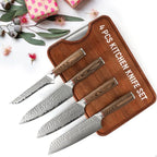 6 IN Boning Knife, Japanese Sharp Fillet Knife Professional Trimming Knife with Rosewood Handle and Gift Box