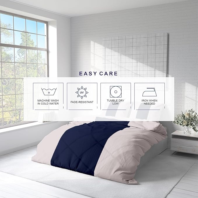 Kotton Culture 3 Pc Queen Size Duvet Cover Set- 100% Egyptian Cotton Sateen 600 Thread Count Ultra Soft Premium Durable Comforter Cover Zipper Closure & Corner Ties (Dashing Blue,Queen/Full 90" X 90")