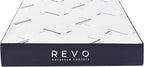 REVO Sleep Gel Memory Foam Mattress, 10-Inch California King – Cooling Gel Foam Mattress with Supportive Pressure Relief and Breathable Comfort – Deep, Restorative Sleep