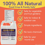 Trifecta Crop Control Super Concentrate All-in-One Natural Pesticide, Fungicide, Miticide, Insecticide, Help Defeat Spider Mites, Powdery Mildew, Botrytis, Mold, and More on Plants 16 OZ