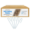 Sandbaggy 200-Pack DRIP TUBING Stakes Landscape Staples | 5 inch Length - 11 Gauge Heavy Duty | Drip Anchors | Landscape Pins | Garden Lawn Nails | Designed to Hold Drip Tubing Up to 1/2" Diameter